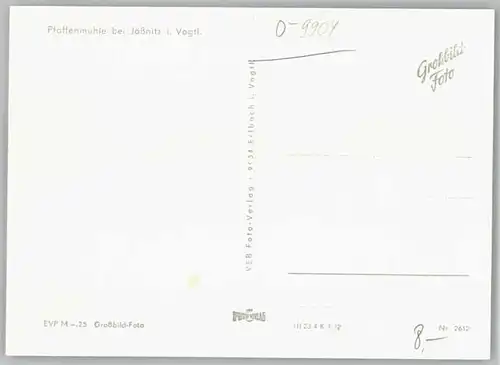 Joessnitz Joessnitz Pfaffenmuehle * / Plauen /Vogtlandkreis LKR