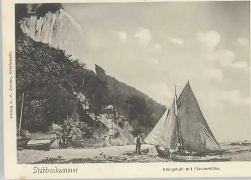 Stubbenkammer Ruegen Stubbenkammer Koenigsstuhl Fischerhuette * / Sassnitz /Ruegen LKR