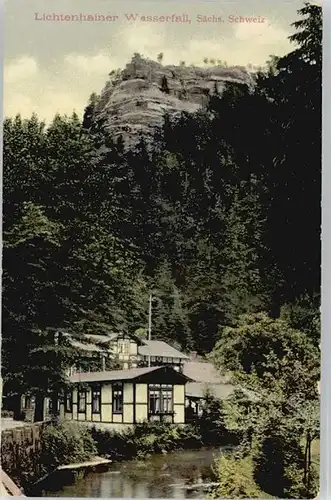 Kirnitzschtal Kirnitzschtal Lichtenhainer Wasserfall * / Kirnitzschtal /Saechsische Schweiz-Osterzgebirge LKR