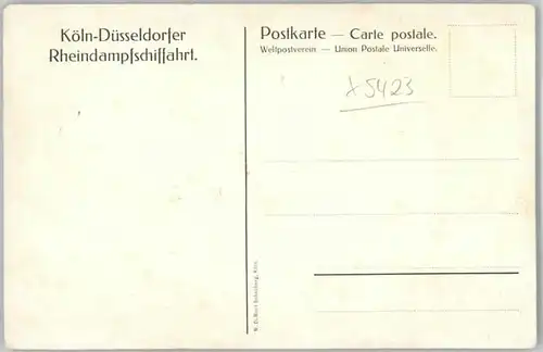 Marksburg Rheindampfschifffahrt *