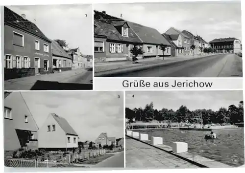 Jerichow Karl Liebknecht Strasse Lindenstrasse Klein Wulkauer Weg Freibad *