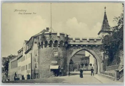 Merseburg Saale Krumme Tor *