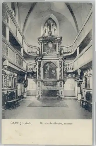 Coswig Anhalt St. Nicolai Kirche *