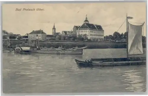 Pretzsch Elbe Dampfer x
