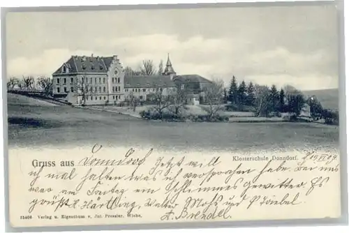Donndorf Unstrut Kloster Schule  x