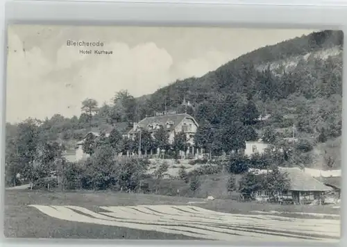 Bleicherode Bleicherode Hotel Kurhaus  x / Bleicherode /Nordhausen LKR