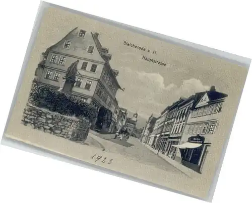 Bleicherode Bleicherode Hauptstrasse * / Bleicherode /Nordhausen LKR