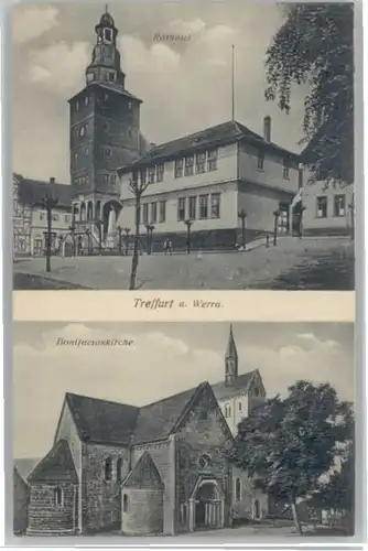 Treffurt Rathaus Bonifaciuskirche *