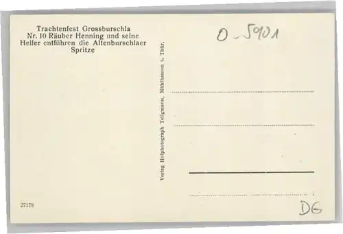 Grossburschla Trachtenfest *