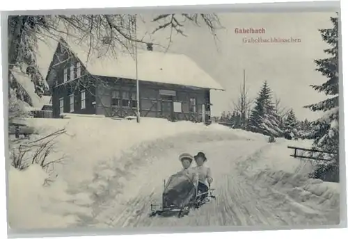 Gabelbach Thueringen Gabelbachhaeuschen *