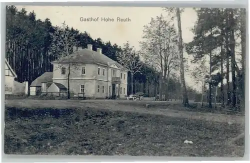 Muenchenbernsdorf [Stempelabschlag] Gasthof Hohe Reuth x