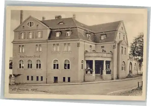 Muenchenbernsdorf Muenchenbernsdorf Gasthaus Brauner Hirsch * / Muenchenbernsdorf /Greiz LKR