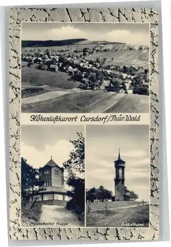 Cursdorf Kuppe Froebelturm *