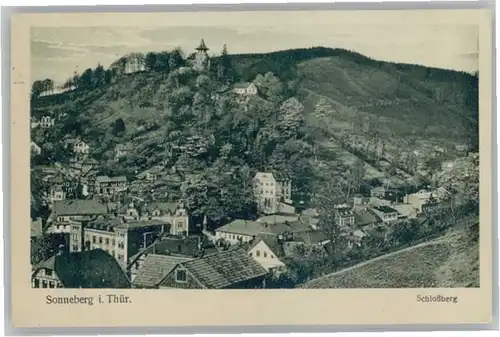 Sonneberg Thueringen Schlossberg x