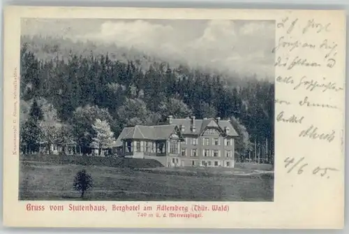 Schmiedefeld Rennsteig Adlersberg Hotel Stutenhaus x