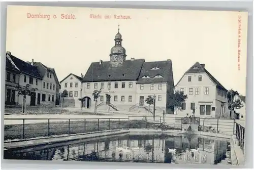 Dornburg Saale Markt Rathaus *