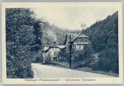 Schwarzatal Waldhotel Waidmannsheil *