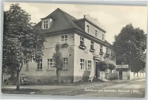 Rohrbach Rudolstadt Gasthaus zum Auerhahn *