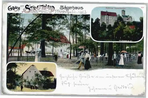Frohburg Streitwald Jaegerhaus Schloss Gnandstein x