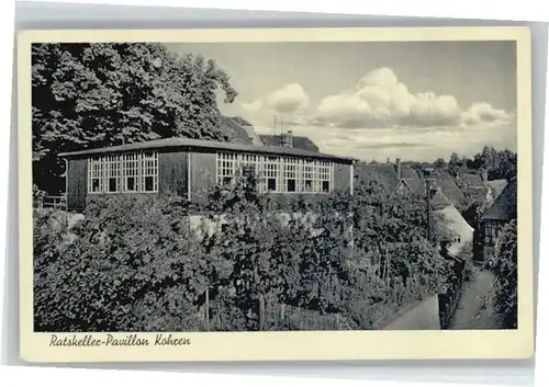 Kohren-Sahlis Ratskeller Pavillon x