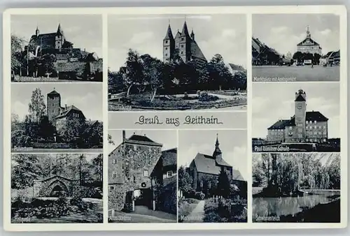 Geithain Nicolaikirche Paul Guenther Schule Marienkirche *