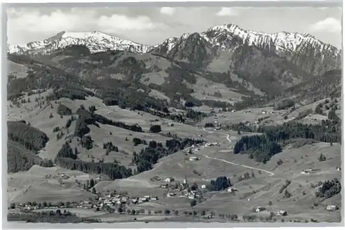 Blaichach Allgaeu Blaichach Seifriedsberg Gunzesrieder Tal Blaicher Horn Sipplinger Kopf * / Blaichach /Oberallgaeu LKR