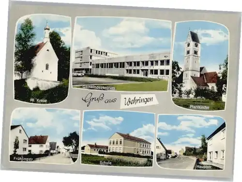 Wehringen Gemeindezentrum Fruehlingstrasse Hauptstrasse *