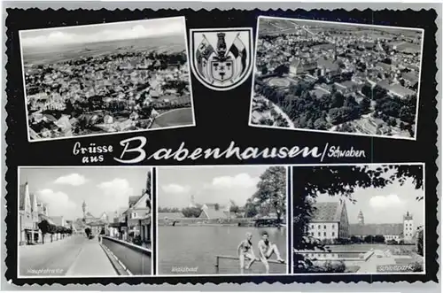 Babenhausen Schwaben Babenhausen Schwaben Hauptstrasse Waldbad Schlosspark * / Babenhausen /Unterallgaeu LKR