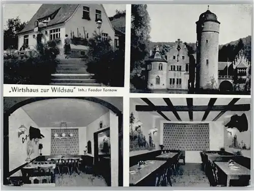 Mespelbrunn Wirtshaus Zur Wildsau x