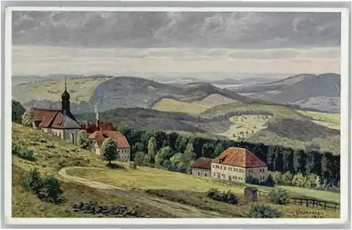 Kloster Kreuzberg nach Gemaelde von K. Lindegreen  x