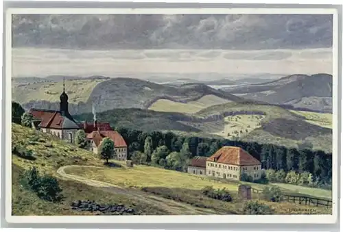 Kloster Kreuzberg nach Gemaelde von K. Lindegreen  *