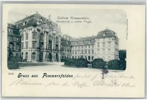 Pommersfelden Schloss Weissenstein x