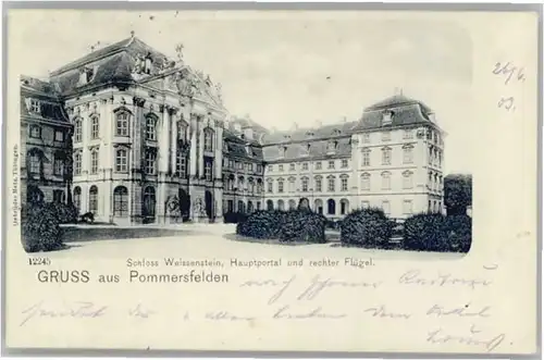Pommersfelden Schloss Weissenstein x