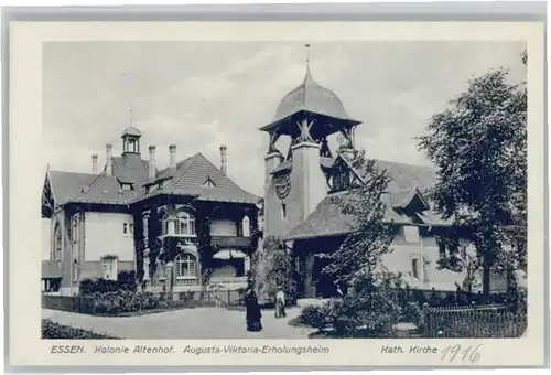 Altenhof Essen Augusta-Viktoria-Erholungsheim  *