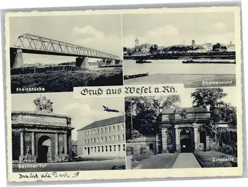 Wesel Rhein Berliner Tor Zitadelle x