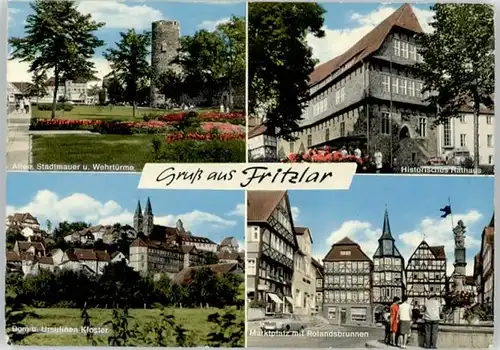 Fritzlar Ursulinen Kloster Rolandsbrunnen x