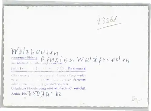 Wolzhausen Pension Waldfrieden *