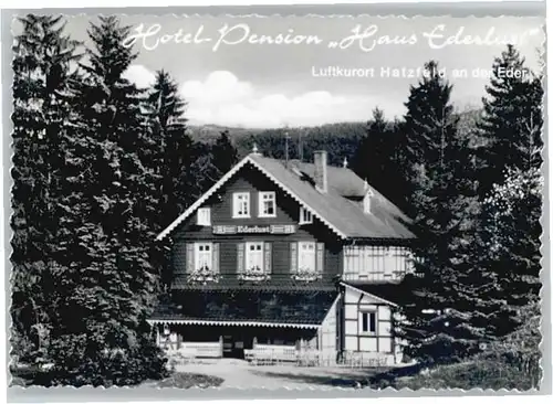 Hatzfeld Eder Hotel Pension Haus Ederlust *