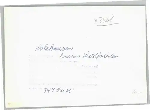 Wolzhausen Pension Waldfrieden *