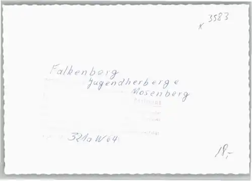 Falkenberg Hessen Jugendherberge Mosenberg *
