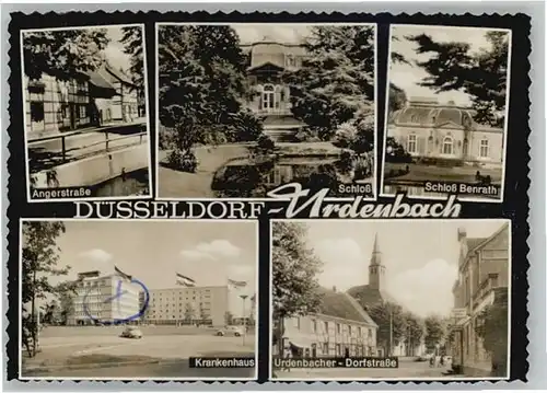 Urdenbach Schloss Benrath Angerstrase Krankenhaus Dorfstrasse *