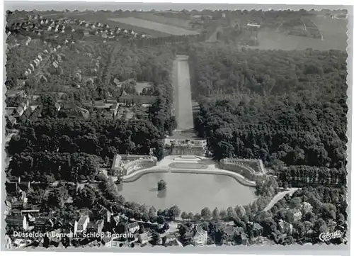 Benrath Fliegeraufnahme Schloss *