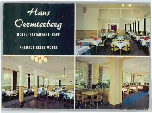 Rheurdt Hotel Restaurant Cafe Haus Oermterberg *