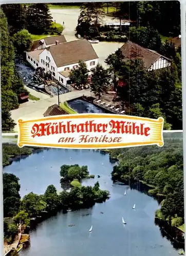 Schwalmtal Niederrhein Restaurant Cafe Muehlrather Muehle Hariksee Fliegeraufnahme *