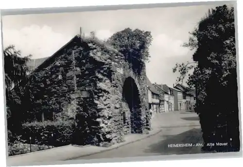 Heimersheim Ahr Alte Mauer x