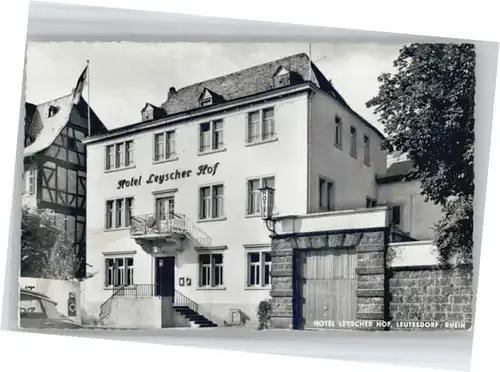 Leutesdorf Rhein Hotel Leyscher Hof *