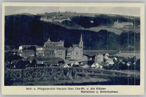 Hausen Wied Anstalt Kloster Mariehaus Antoniushaus *