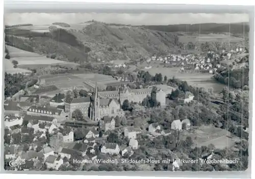 Hausen Wied Fliegeraufnahme St. Josefs-Haus Waldbreitbach x