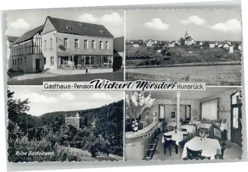 Moersdorf Hunsrueck Gasthaus Pension Wickert *