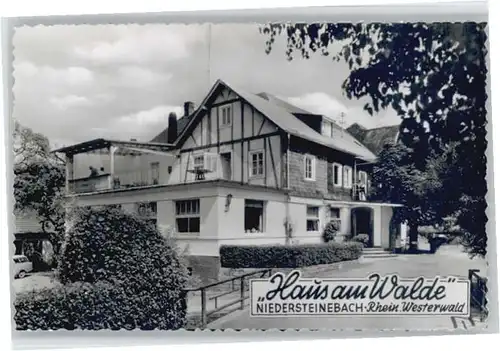 Niedersteinebach Haus am Walde *